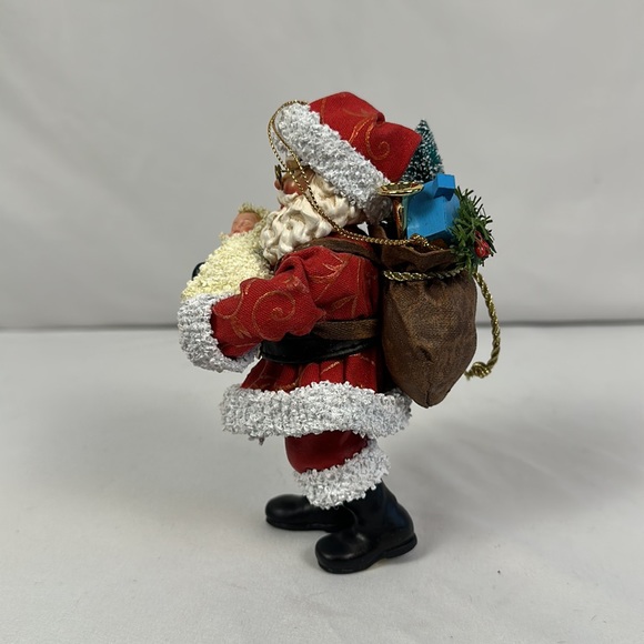 Santa Claus Possible Dreams Newborn Christmas Ornament 2000 clothique decor - Picture 7 of 16